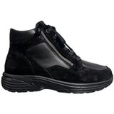 Hartjes - Katy Boot - Dameslaars - Zwart - Veloursleer en Nappaleer