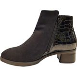 Hartjes - 172.1904/26 - Dames Enkellaarzen - Blauw - Leer