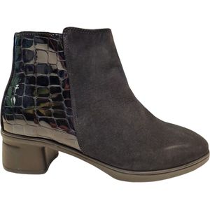 Hartjes - 172.1904/26 - Dames Enkellaarzen - Blauw - Leer