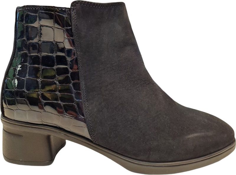 Hartjes - 172.1904/26 - Dames Enkellaarzen - Blauw - Leer