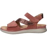 Hartjes - Sandalen - Roze - Suède met Metallic Accenten