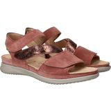 Hartjes - Sandalen - Roze - Suède met Metallic Accenten