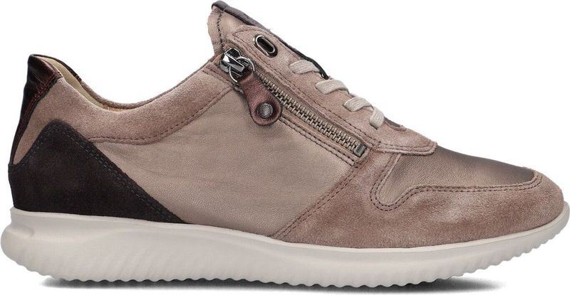 Veterschoen Hartjes Women Breeze Shoe Velours Mud Bronze-Schoenmaat 36