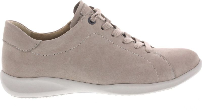 Hartjes Dames Veterschoenen Goa Beige - Uitneembaar Voetbed