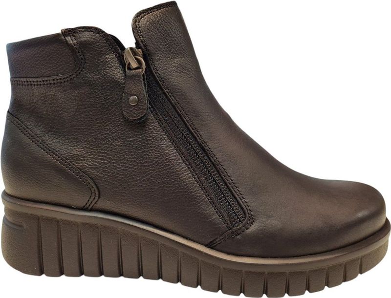 Hartjes - 172.2201/10 Enkellaarzen - Zwart - Wijdte H