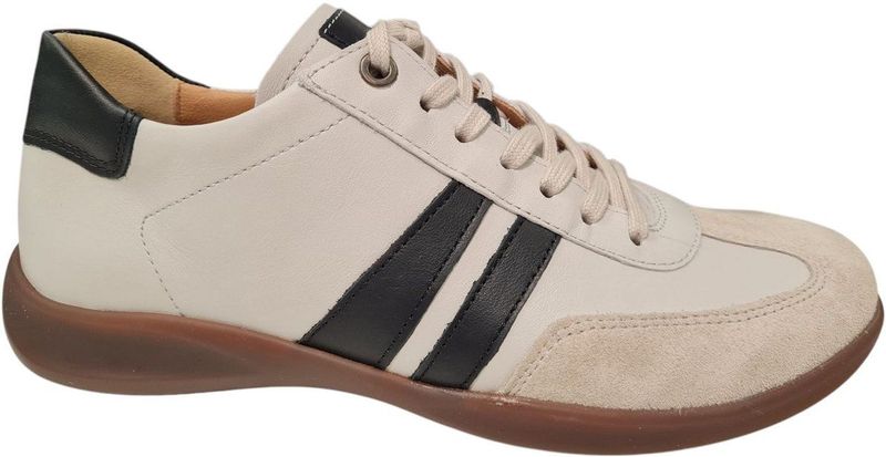 Veterschoen Hartjes Unisex Goa Shoe Cream Icy Gray-Schoenmaat 36