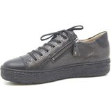 Hartjes - Phil Shoe - Sneakers - Black Smoke - Leren Bovenwerk