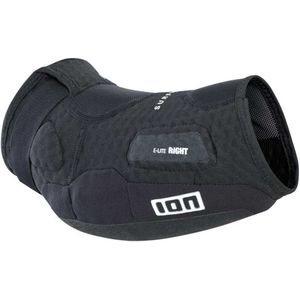 Ion - MTB Bescherming - Elbow Pads E-Lite Black voor Unisex - Maat M - Zwart