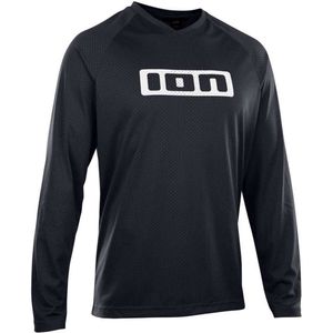 unisex ion logo long sleeve jersey black