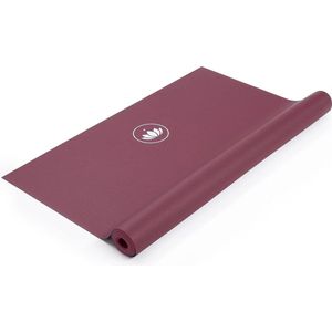 Arise Travel Yogamat, verkrijgbaar, dun en beschikbaar gesteld, ecologische rijstmat van 100% natuurlijk rubber, professionele yogamat, 185 x 65 x 0,13 cm