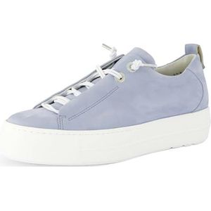 Paul Green Lage Sneakers - Blauw - Leer - Plat