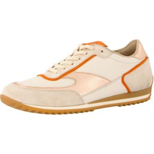 Paul Green - Sneakers Laag - Beige/Rose-Goud/Wit - Design met Uitneembare Zool