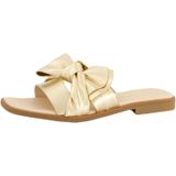 Muiltjes - Effen - Imitatieleer - Flexibele Zool - Open Toe