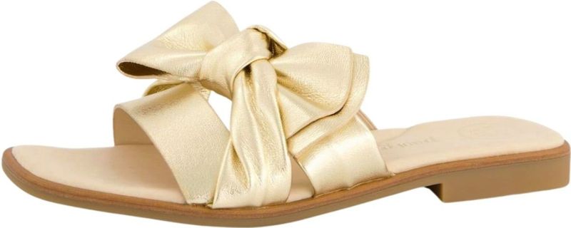 Muiltjes - Effen - Imitatieleer - Flexibele Zool - Open Toe