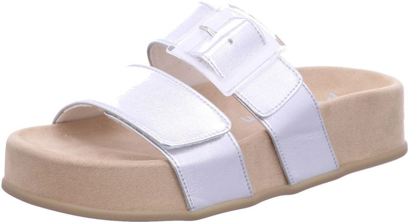 Paul Green - Muiltjes - Zilver - Met Plateau - Open Toe