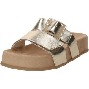 Paul Green - Ideske Slippers - Geel - Leer