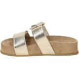 Muiltjes - Effen - Imitatieleer - Anatomisch Gevormd Voetbed - Klittenbandsluiting