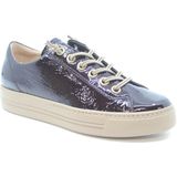 Paul Green Sneakers laag  donkerbruin