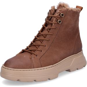 Wandelschoenen - Bruin - Veterschoenen - Blokhak - Outdoorschoen met Gesp