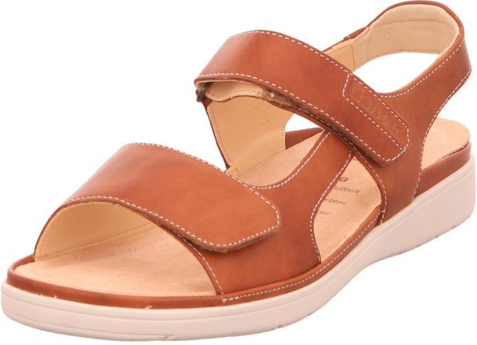 Ganter - 200181 GINA - Dames Sandalen - Cognac - Glad Leer
