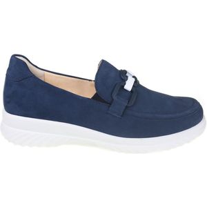 Ganter Heike - dames moccasin - blauw - maat 38 (EU) 5 (UK)