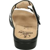 Ganter - 202844 SONNICA - Dames slippers - Kleur: Zwart - Maat: 37