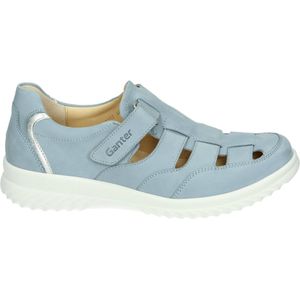 Ganter - Heike - Sneakers - Blauw - Breed - Gedeeltelijk Open