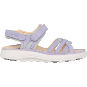 Ganter - Geva G - Dames Sandalen - Paars - Nubuckleer - Comfortabel