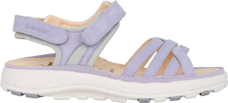 Ganter - Geva G - Dames Sandaal - Grijs - Nubuckleer