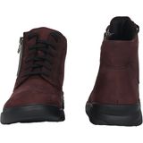 Ganter - Haylie - Dames Laars - Groen - Nubuckleer - Veterlaars Met Ritssluiting