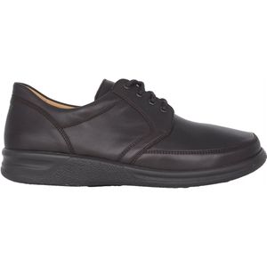 Ganter - Kurt - Heren Veterschoen - Bruin - Extra Breed - Antibacteriële Voering