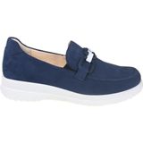 Ganter - Heike - Dames Instapper - Blauw - Nubuck