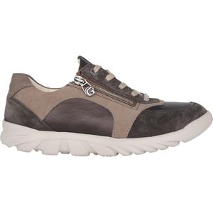 Ganter - Haylie - Dames Sneaker - Taupe - Suède/Nubuck