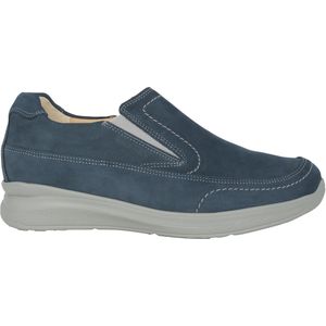 Ganter - Harald - Heren Instapper - Blauw - Leren Voering - Verwisselbaar Voetbed