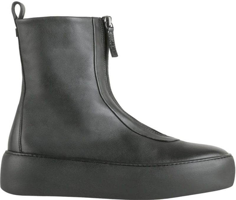 Hogl - Dylan Enkellaarsjes - Zwart - Leer