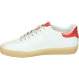 Hogl - 100310 - Lage Sneakers - Wit/Beige - Glad Leer - Rubber Zool