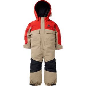 Burton - Toddlers 2L One Piece - Kinder Skipak - Flame Scarlet Summit Taupe - Unisex