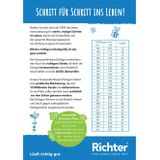 Richter - Romea WMS - Glittersandaal - Lucht/zilverkleur/candy-lichtblauw - Zachte Binnenzool