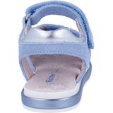 Richter - Romea WMS - Glittersandaal - Lucht/zilverkleur/candy-lichtblauw - Zachte Binnenzool