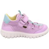 Superfit - Mini Baskets - Sport7 - Violet - Geel - Flexibele Zool