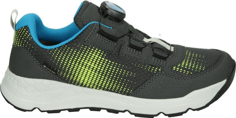 Superfit - 569 - Casual Schoenen - Grijs Dessin - Synthetisch - Rubber Zool