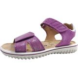 Sandalen - SPARKLE - Kleur: Color-Blocking - Materiaal: Suède - Open Toe