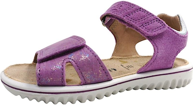 Sandalen - SPARKLE - Kleur: Color-Blocking - Materiaal: Suède - Open Toe