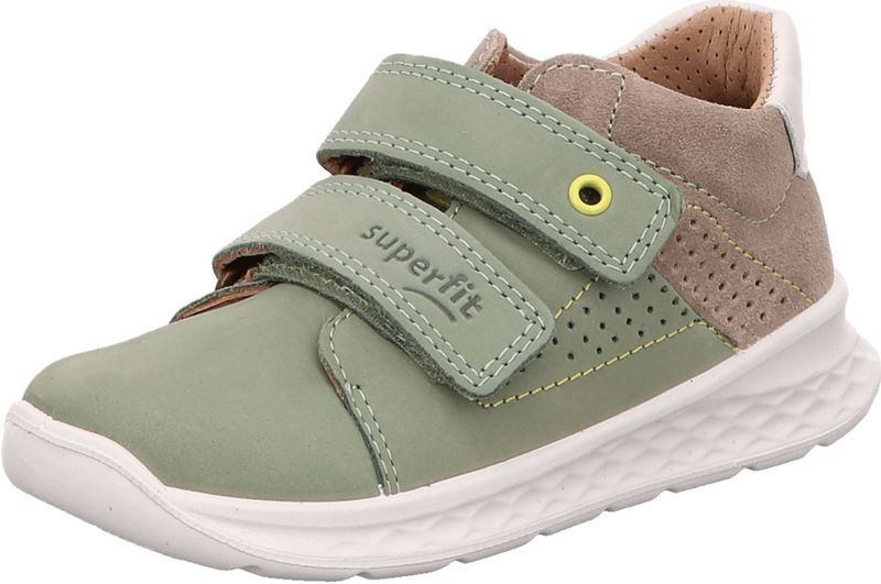 Sneakers - BREEZE - Leer - Suède - Color-Blocking