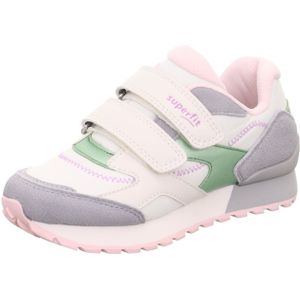 Sneakers - DASH - Kleur: Color-Blocking - Materiaal: Leer, Imitatieleer, Suède