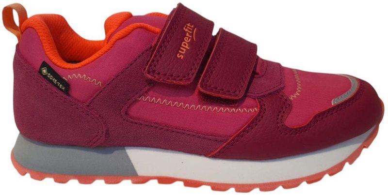 Superfit - Dash - Lage Waterdichte Schoen - Fuchsia - Leder en Gore-tex