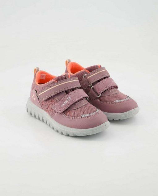 Superfit Sport7 Mini Gore-Tex Loopschoen voor babymeisjes, Paars Oranje 8510, 20 EU