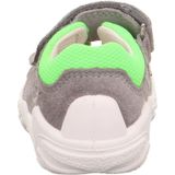 Sandalen - FLOW - Color-Blocking - Leer en Suède - Velcro Sluiting