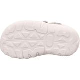 Sandalen - FLOW - Color-Blocking - Leer en Suède - Velcro Sluiting