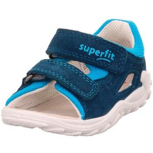 Sandalen - Color-Blocking - Leer, Mesh, Suède - Velcro Sluiting